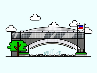 Ayala Triangle Gardens Miniature Illustration