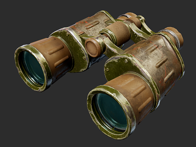 Binoculars 3d 3d art game graphic design