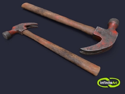 Hammer 3d game art game design graphic design