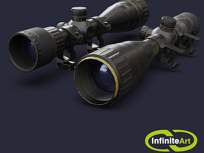 Sniper scope 3d 3d art design game game art graphic design sniper scope weapon