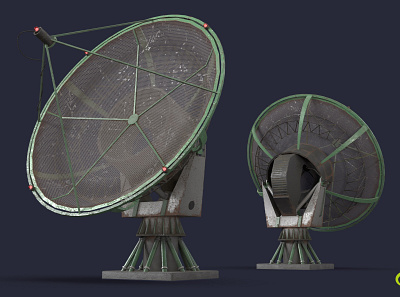 Radar 3d art game art nasa