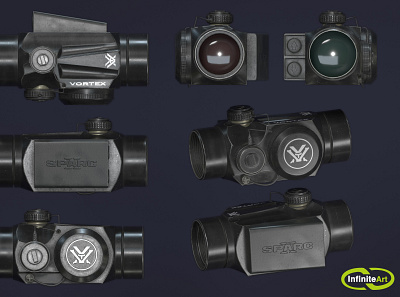 Gun sights Collimator sight game art graphic design optics