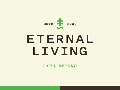 Eternal Living 1 branding icon iconography logo typography vector