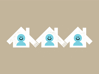 House Bound Together coronavirus icon iconography illustration vector