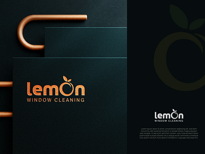 Lemon Logo Design abstract o behance project branding design dribble shot find work graphic design illustration letter o logo logo design modern design orange logo ui vector