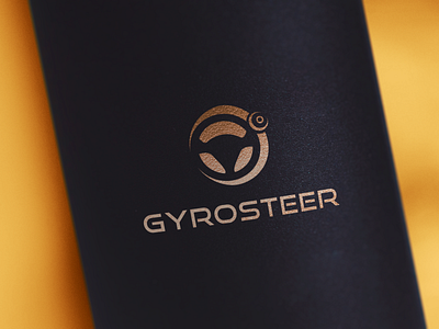 GYROSTEER Logo Design abstract design behance project branding business logo car logo design dribble shot find work graphic design illustration logo logo design 2022 modern logo steering design ui vector