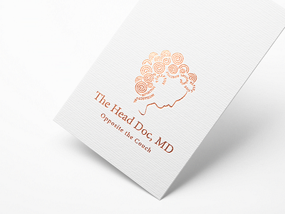 The Head Doc, MD- Logo Design behance project branding design dribble shot find work graphic design illustration logo logo 2022 logo design modern logo ui vector vector art