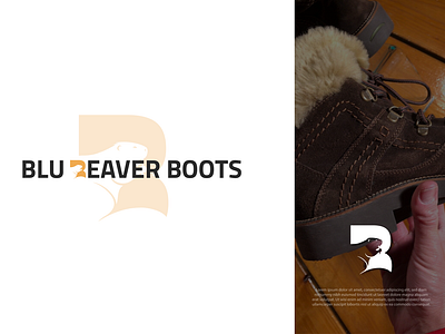 Blu Beaver Boots- Logo Design