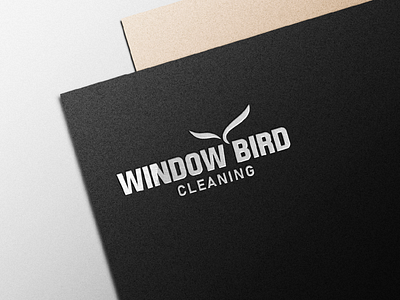 Window Bird Cleaning -Logo Design behance project bird wings logo branding business logo cleaning logo design dribble shot find work graphic design illustration logo minimal bird wing minimal logo minimalist logo modern logo ui vector wing logo