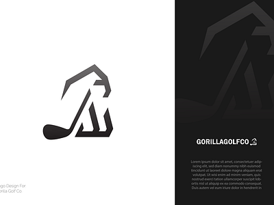 Gorilla Golf CO. Logo Design