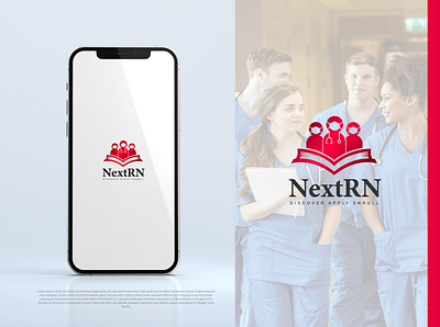 NextRN - App Logo animation app icon app logo behance behance project branding design dribble shot find work graphic design illustration logo logo design ui vector
