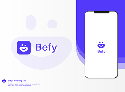 Befy- App Icon Design app icon app logo behance project branding cool emoji cool mood design dribble shot find work graphic design graphics design illustration logo logo design smiley mood ui vector