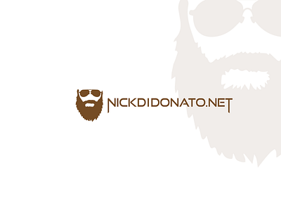 Nickdidonato.net - Logo Design beard logo behance project branding design dribble shot find work graphic design illustration logo logo design modern logo music band logo typo typography ui vector