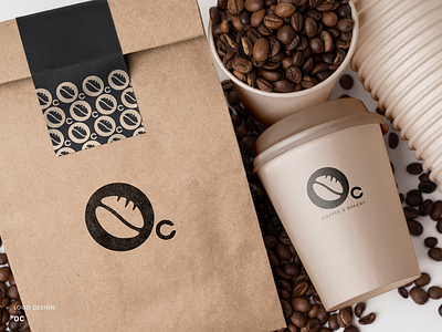 OC - Coffee & Bakery Shop Logo