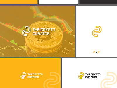 Crypto Curator Logo Design behance project bitcoin branding business logo c cc logo crypto logo design dribble shot graphic design illustration logo logo design logo types modern ui ux vector