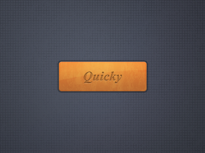 Quicky Button button orange quickwork