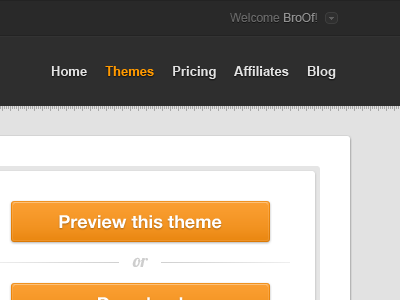 Theme Provider (WIP) dark light orange theme