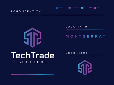 TechTrade app brand branding businesslogo clean creative design graphic design icon illustration illustrator logo logomaker minimal typography unique vector