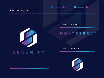 Logo for Security brand branding businesslogo clean creative design graphic design icon ill illustration illustrator logo logomaker minimal typography unique ve vector