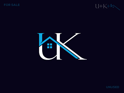 UK real-estate logo branding clean design graphic design icon logo uk vector