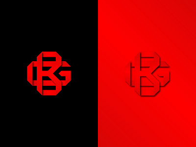 GB logo/icon branding clean design gb gradient graphic design icon illustrator logo unique vector