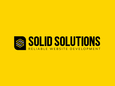 Solid Solutions - Logo design for Development agency brandidentity branding design icon logo logodesign logotype vector