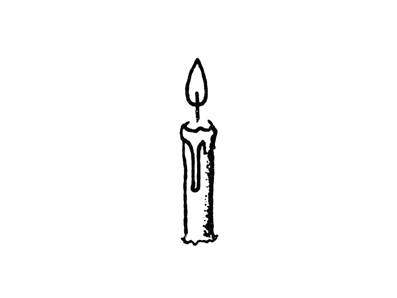 I'm gonna let it shine. animation candle gif ink loop pen