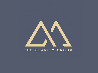 The Clarity Group branding design graphic design icon logo mountains