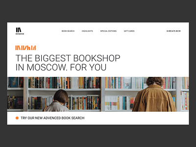 Bookshop website books bookshop concept design ecommerce logo ui ux webdesign webdesigner website