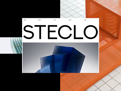 STECLO | ONLINE STORE design typography ux