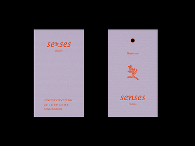 SENSES branding design graphic design