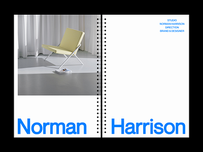 NORMAN HARRISON branding design