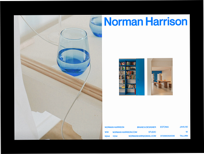 NORMAN HARRIISON branding design