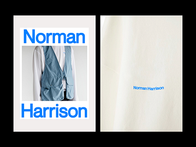 NORMAN HARRISON branding design