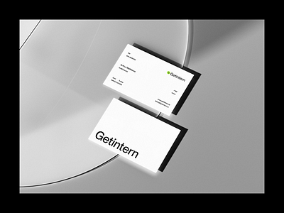 Getintern branding design graphic design