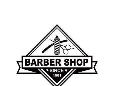 Barber shop logo