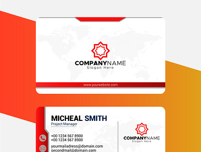 Business Card branding business card business card design design graphic design greeting card illustrator vector visiting card