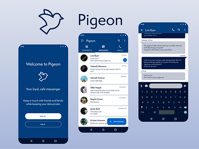 Pigeon - Messenger app