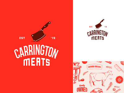 Butcher meats logo