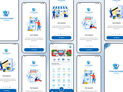 E-commerce App Design android design e commerce graphic design ios ui user experience design user interface design ux uxui