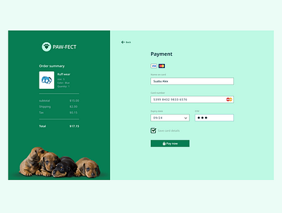 Day: 002 Credit card check out #DailyUI dailyui ui uiux ux
