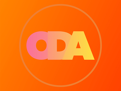 ODA dribbble illustration kyiv logo ukraine