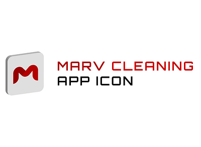 Marv Cleaning App Icon app icons app logo