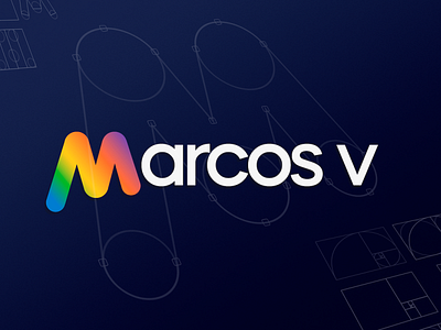 Logo-MarcosV branding design icon illustration illustrator logo minimal vector