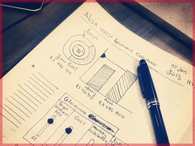 Absa Retirement Annuity Calculator calculator graphs ideas paper pen sliders ui ux