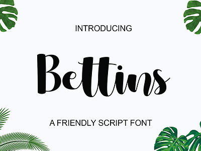 Bettins Font