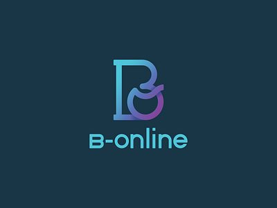 B Online - Logo Update adobe illustrator affinitydesigner branding icon identity ipaddraw logo vector