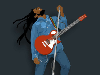 Bob Marley Illustration