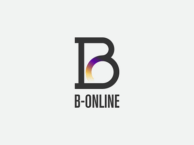 B Online adobe illustrator branding identity logo typography vector