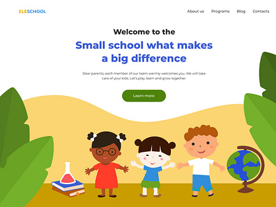 Eleschool — Website for Preschool Education